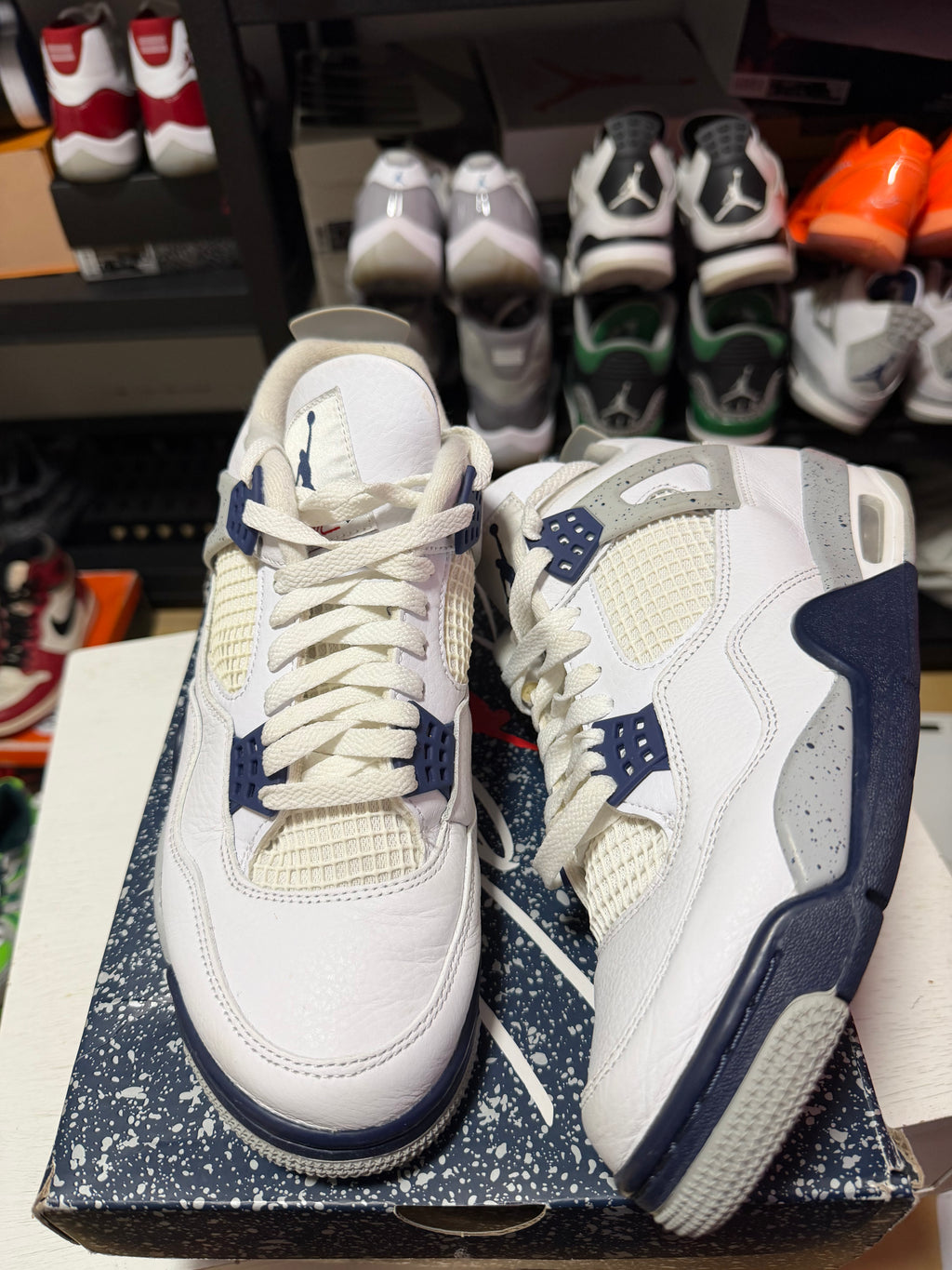 Air Jordan 4 Retro 'Midnight Navy'