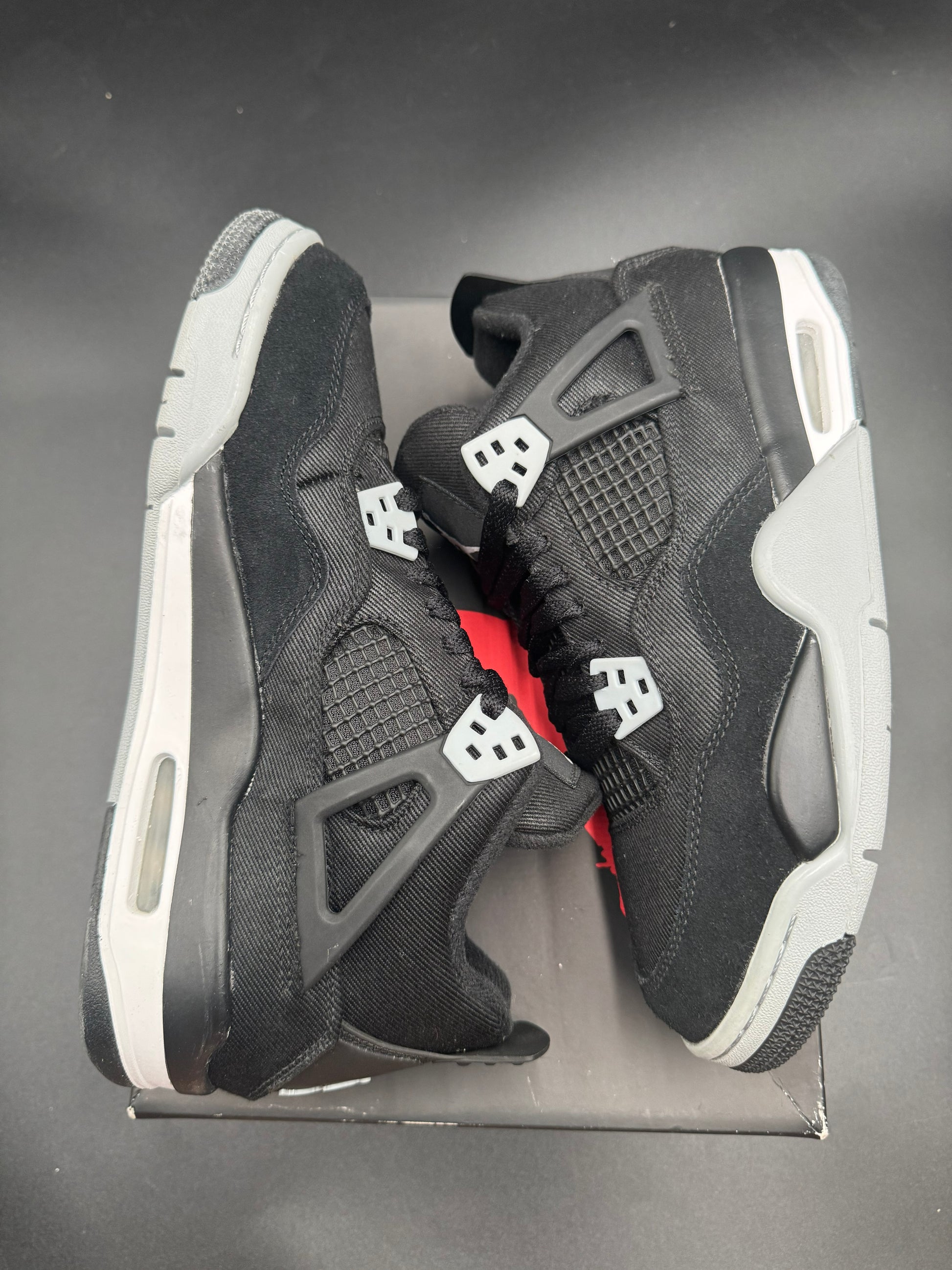 Air Jordan 4 Retro SE GS 'Black Canvas'