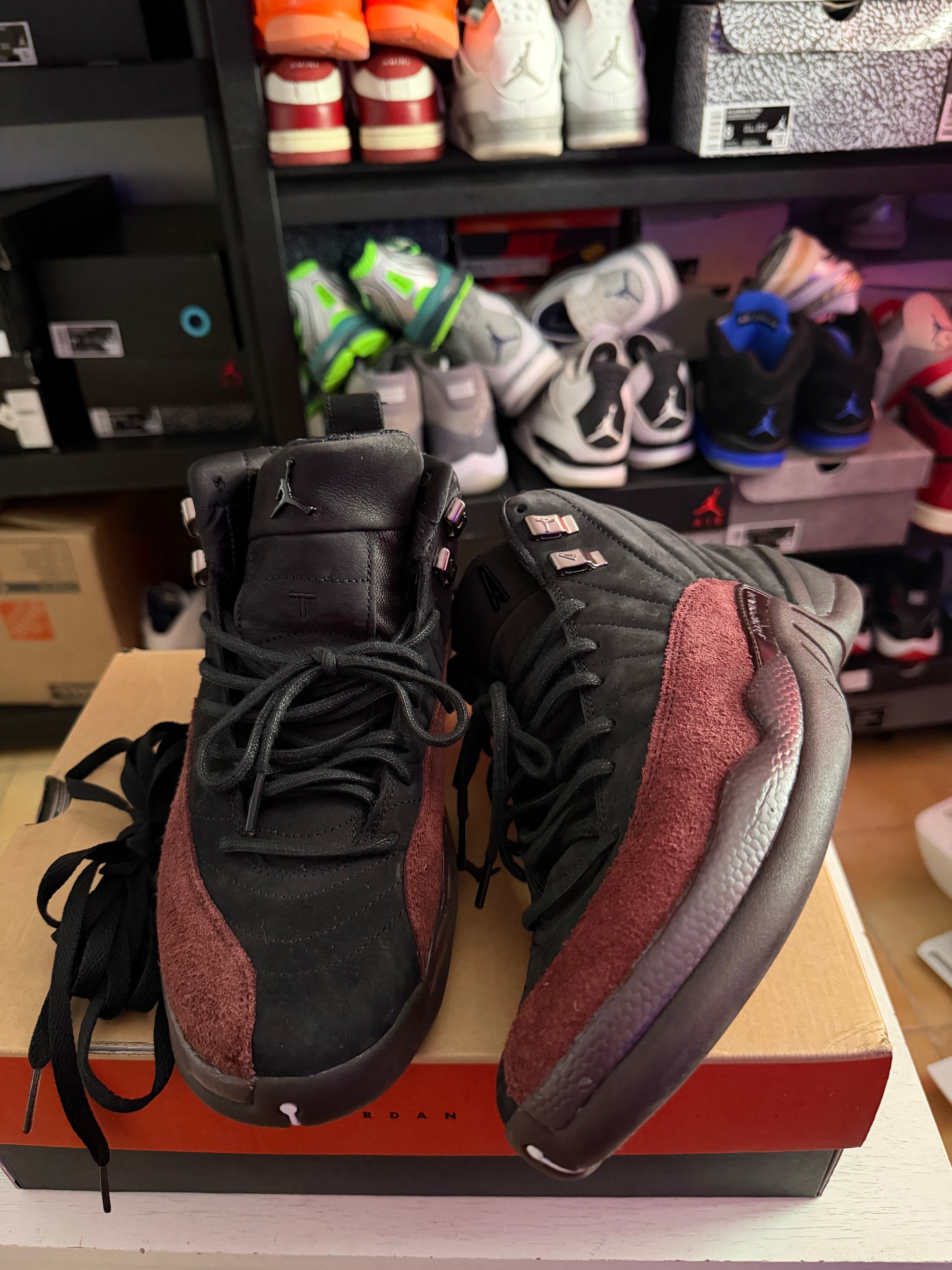 A Ma Maniére x Wmns Air Jordan 12 Retro SP 'Black'