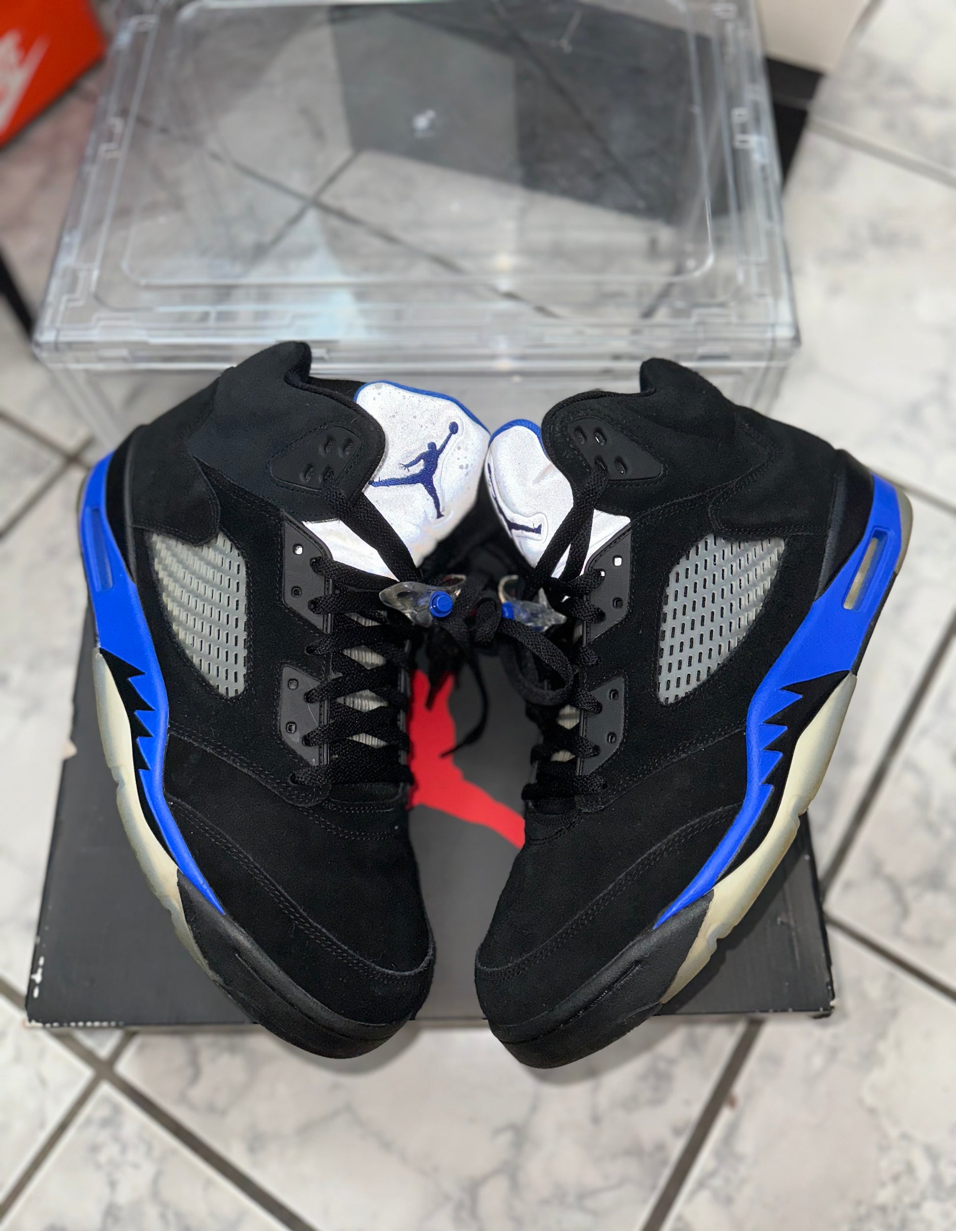 USED Air Jordan 5 Retro 'Racer Blue'