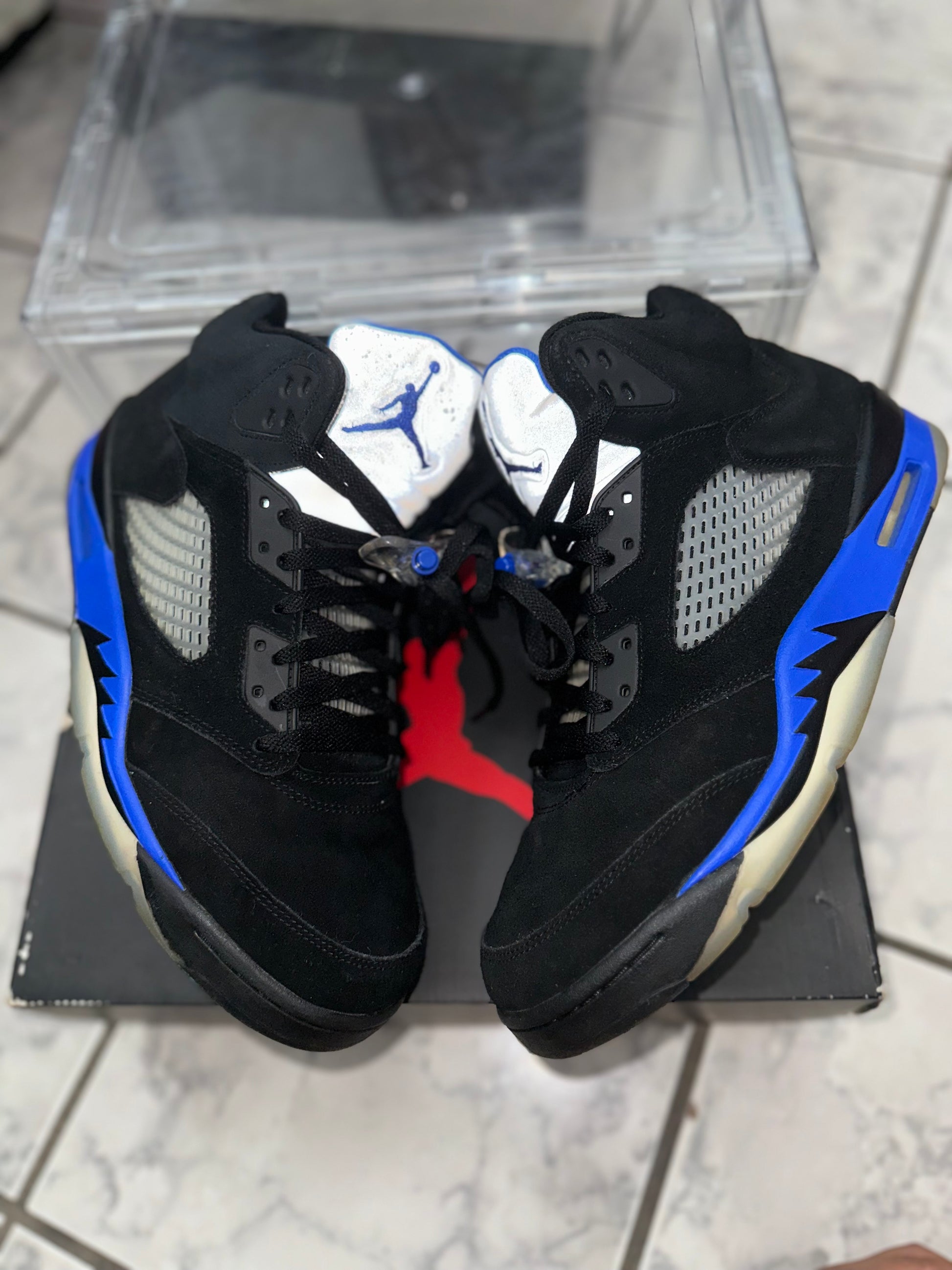 USED Air Jordan 5 Retro 'Racer Blue'