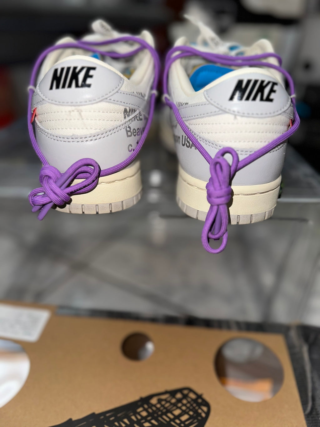 USED Off-White x Dunk Low 'Lot 47 of 50'