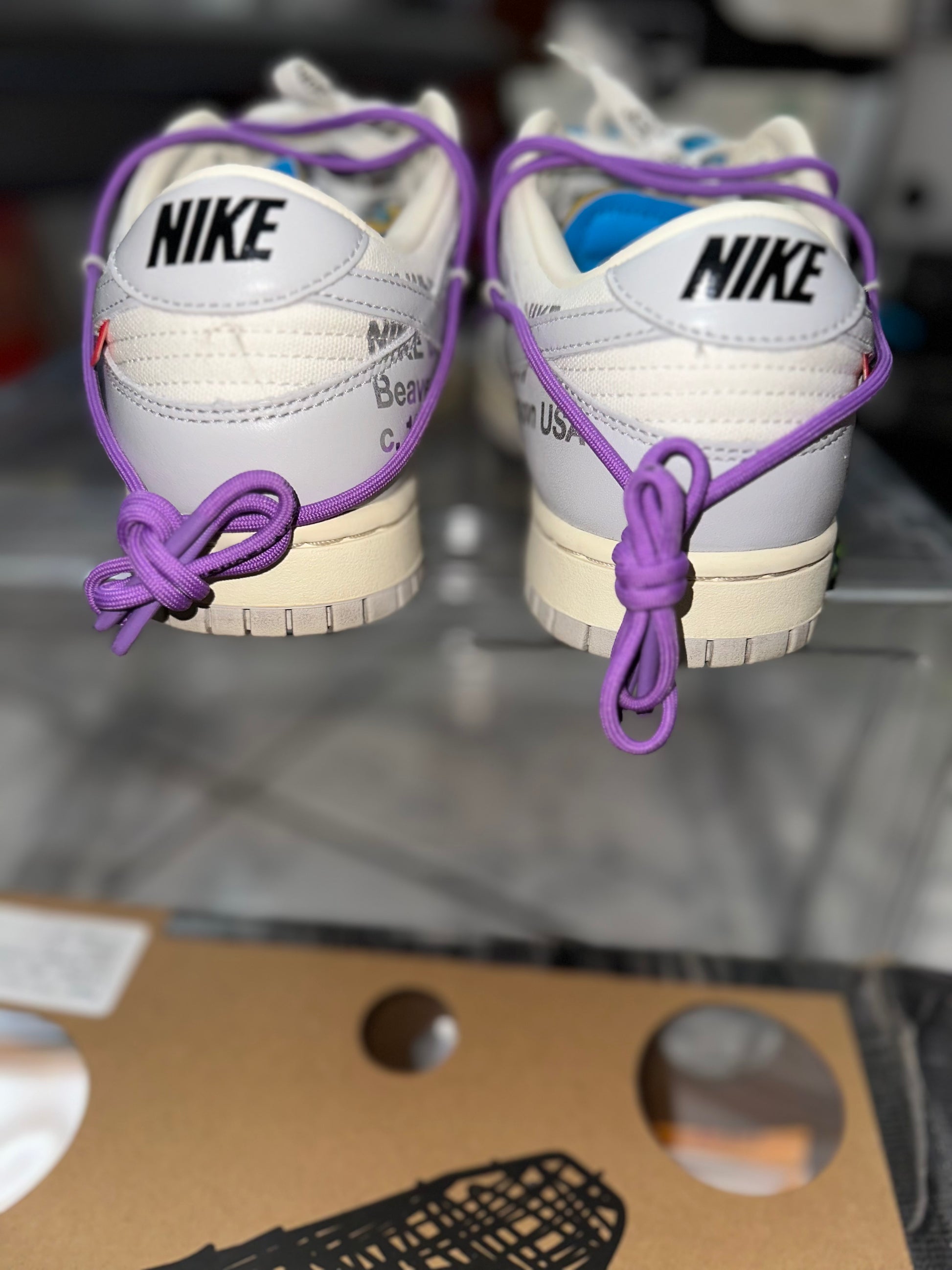 USED Off-White x Dunk Low 'Lot 47 of 50'