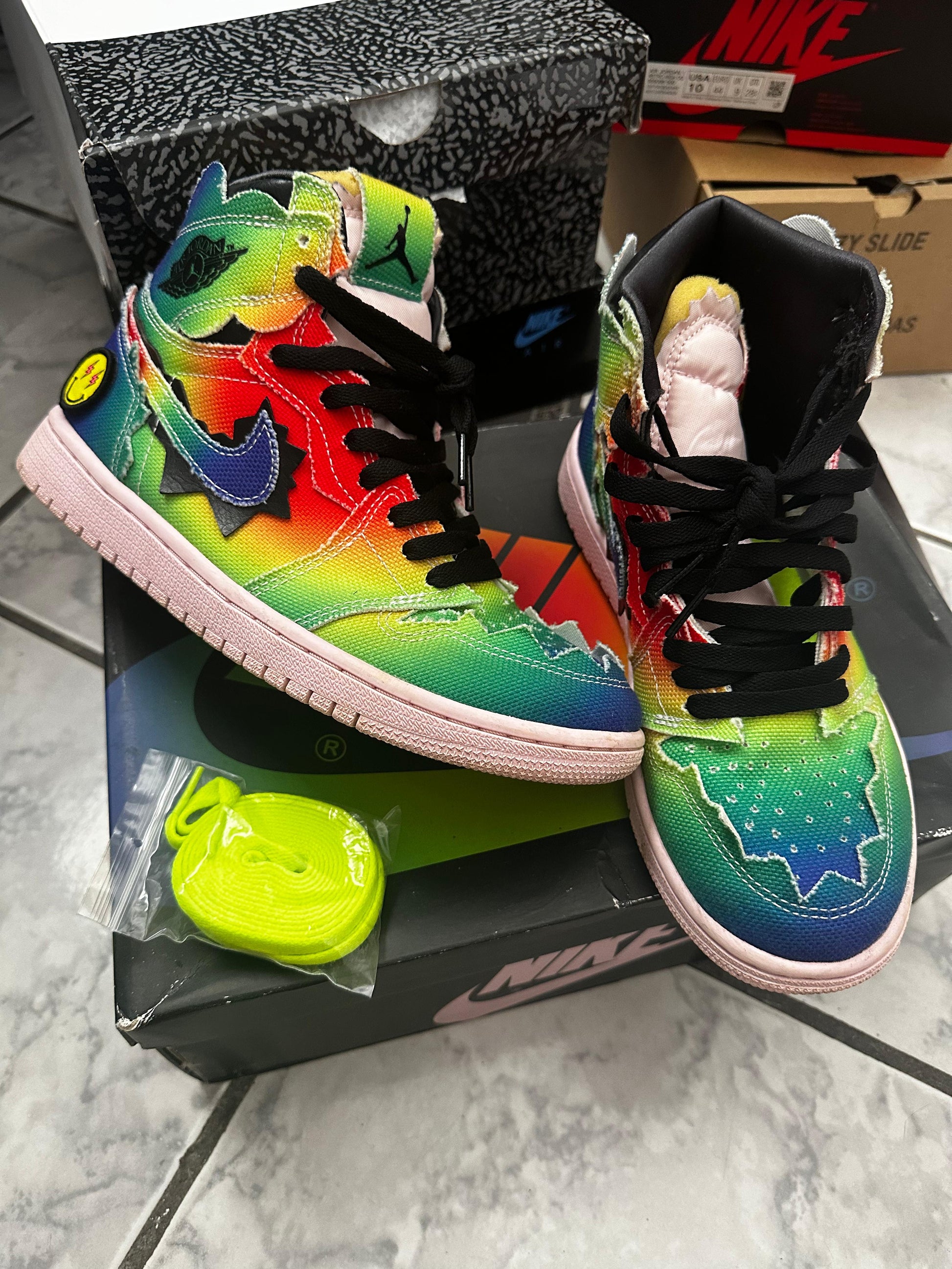 USED Jordan 1 Retro High J Balvin