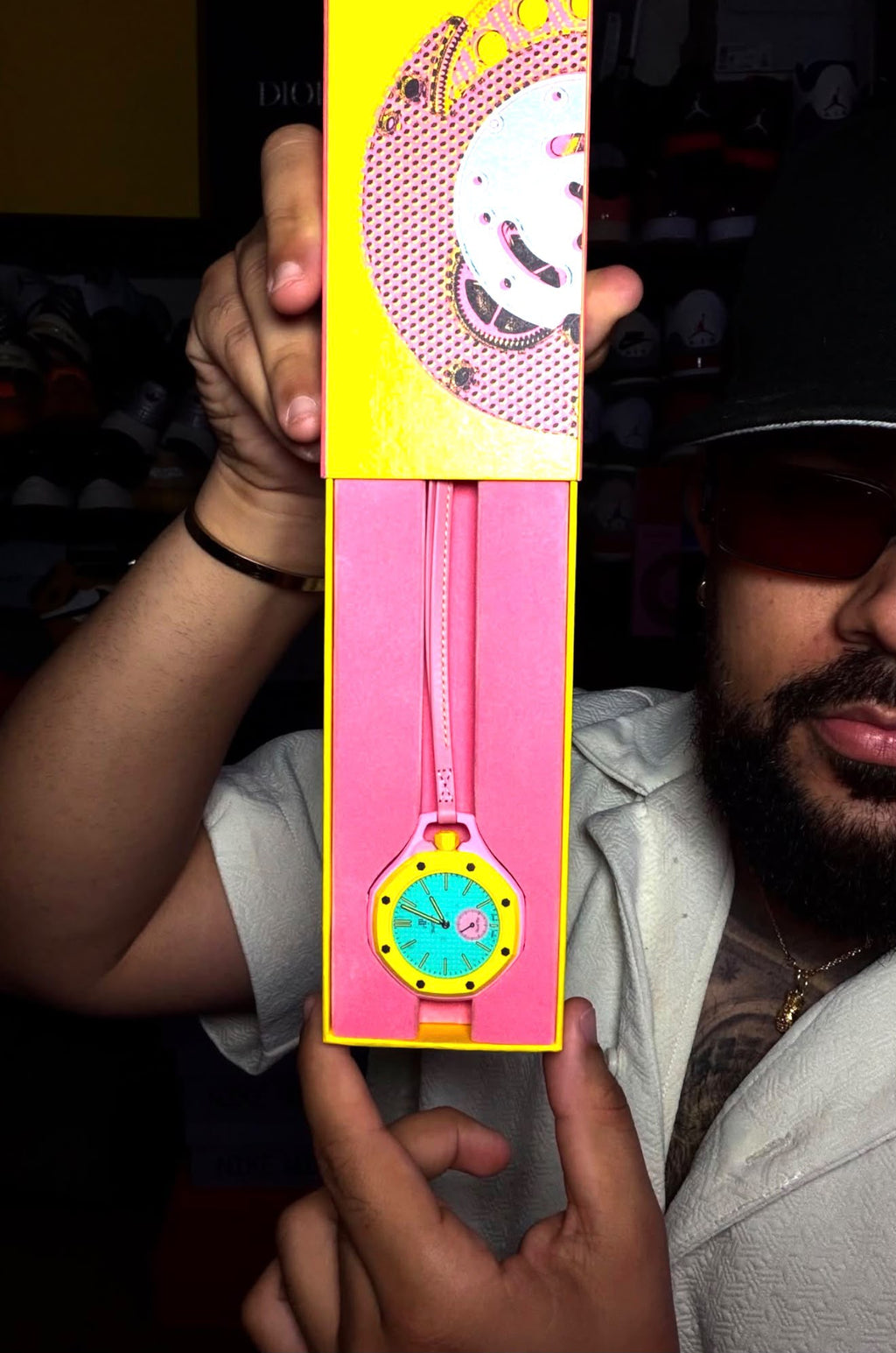 PRE ORDER: Swatch x Audemars Piguet Royal Pop Savonette 'OTG Roz'