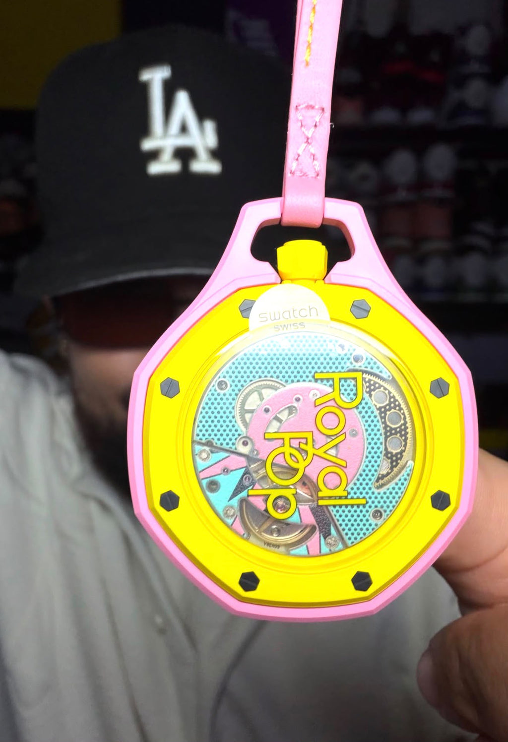 PRE ORDER: Swatch x Audemars Piguet Royal Pop Savonette 'OTG Roz'