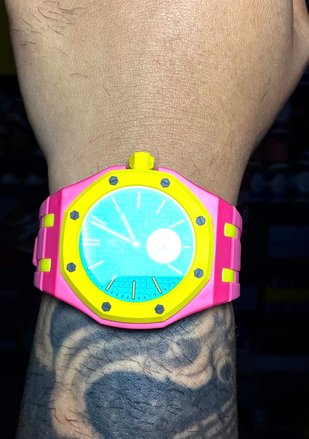 PRE ORDER: Swatch x Audemars Piguet Royal Pop Savonette 'OTG Roz'