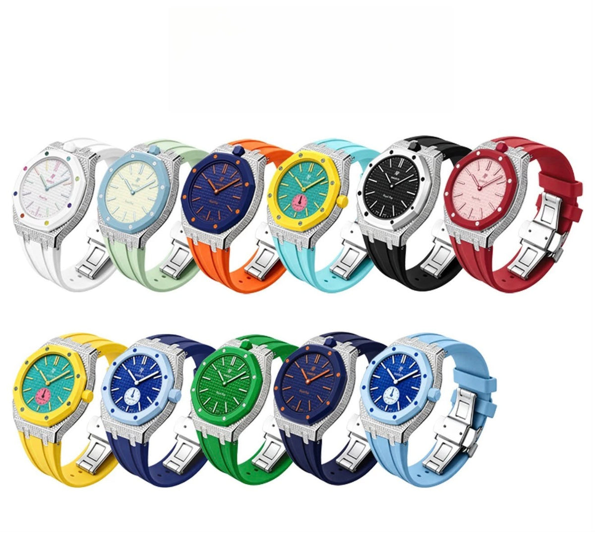 PRE ORDER - AP SWATCH - MOISSANITE BAND & ADAPTER *ONLY*