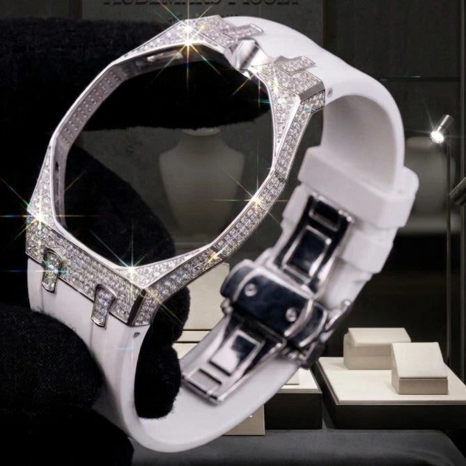 PRE ORDER - AP SWATCH - MOISSANITE BAND & ADAPTER *ONLY*