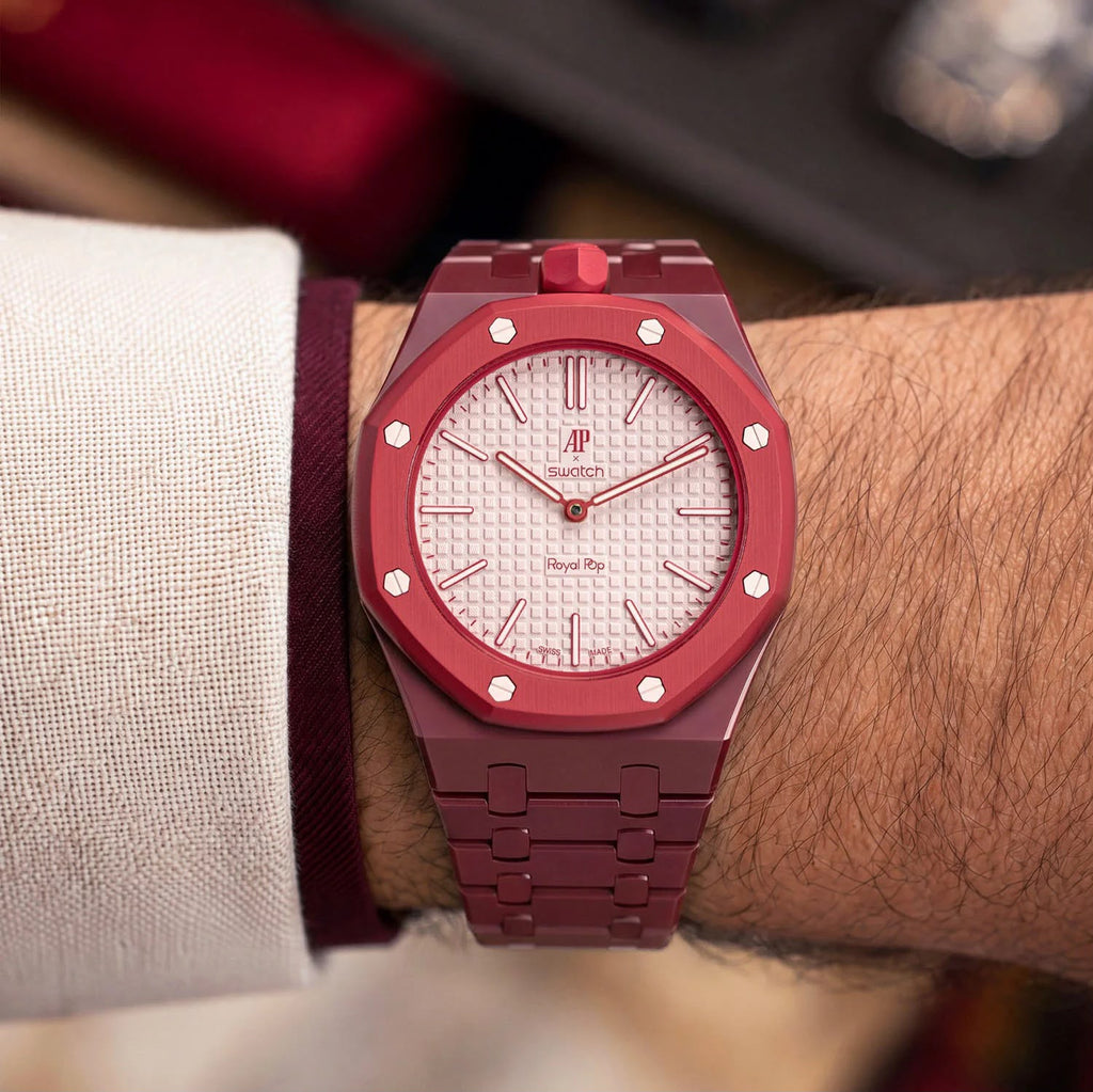PRE ORDER: Swatch x Audemars PIGUET Royal Pop LEPINE Otto ROSSO