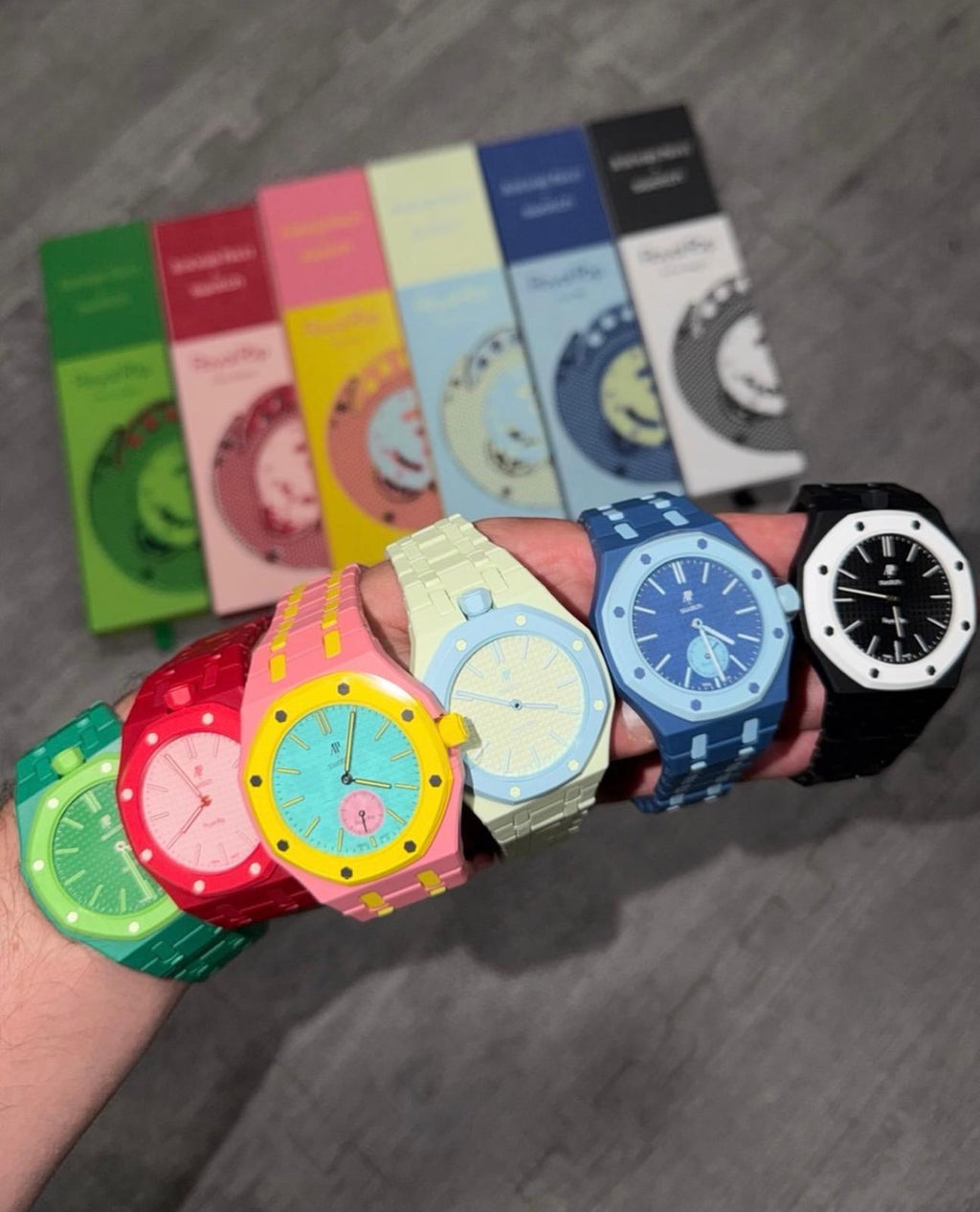 PRE ORDER: Swatch x Audemars Piguet Royal Pop Lépine 'Blaue Acht'