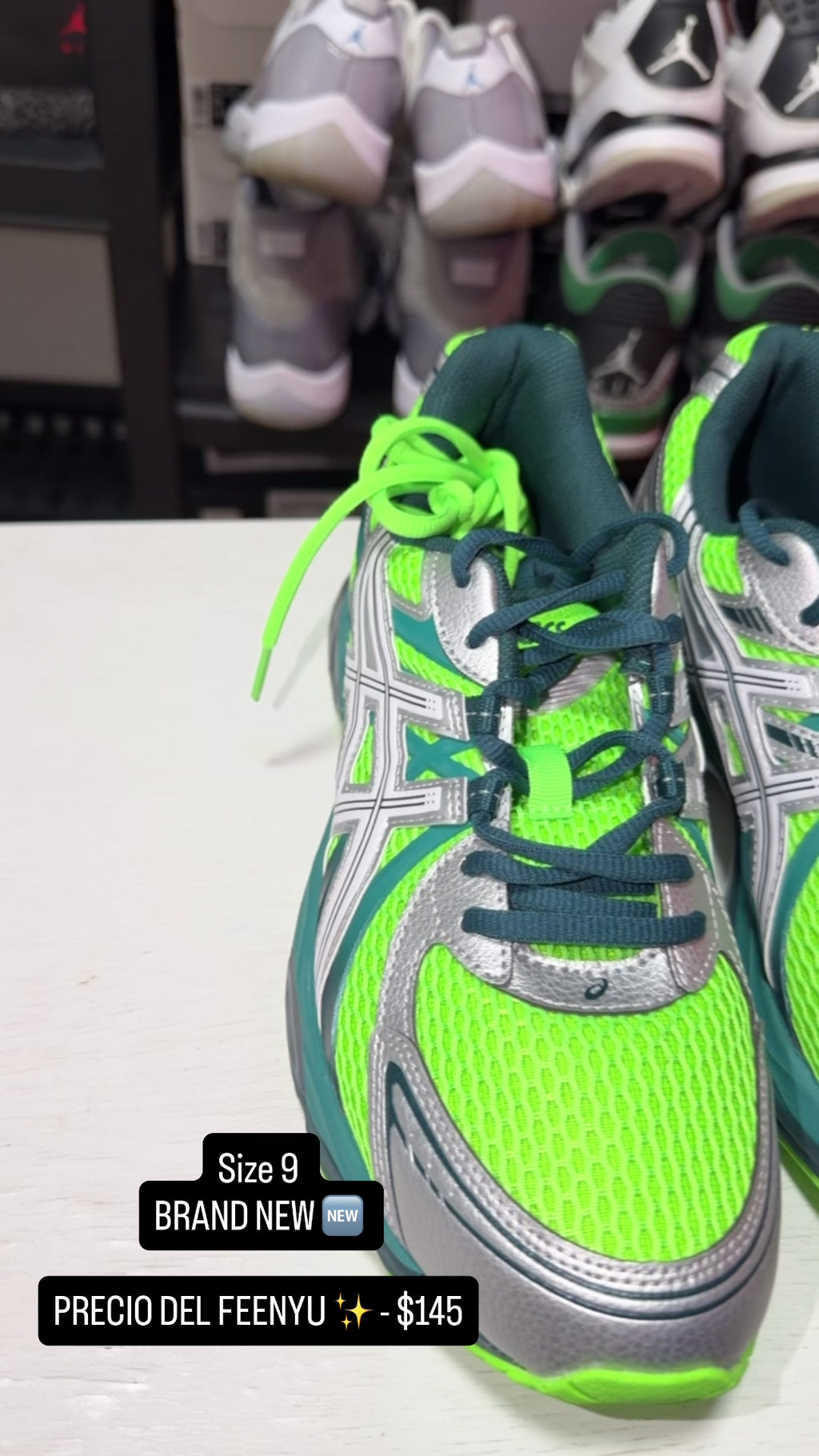 Asics Gel Sekiran 'Green Gecko'