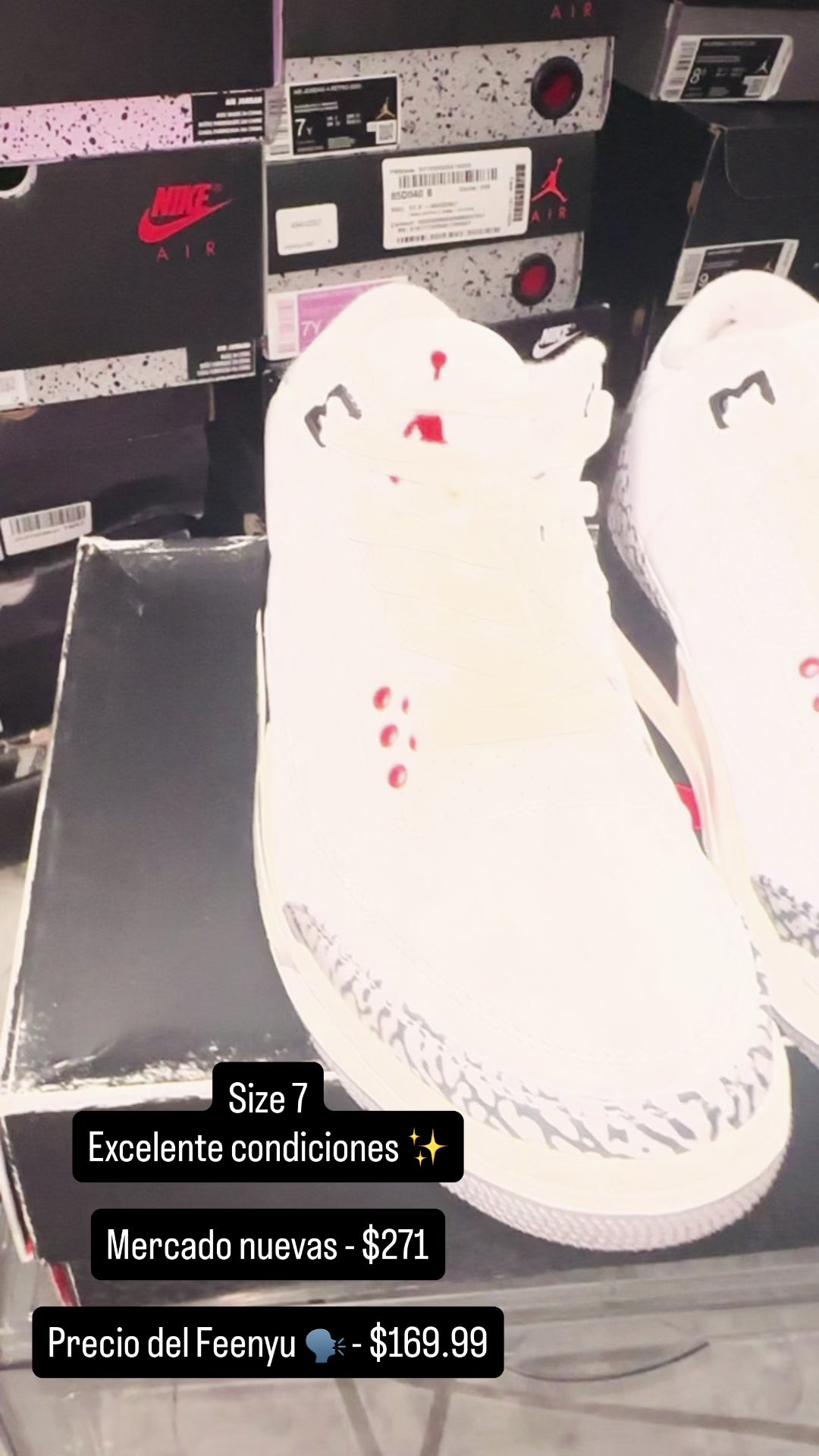 Air Jordan 3 Retro GS 'White Cement Reimagined'