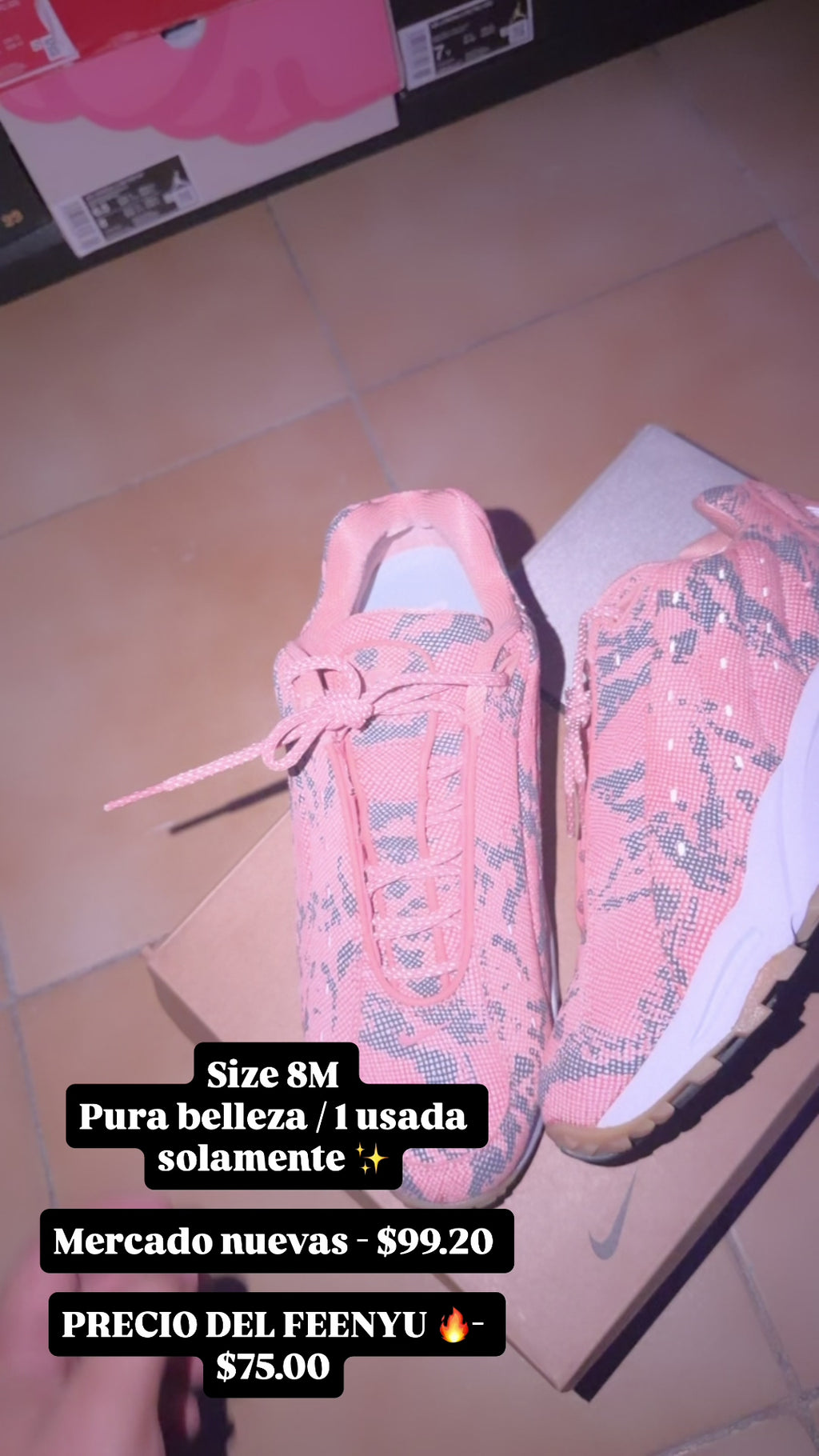 Nocta x Nike Hot Step Air Terra `Distant Regards’ Collection Pink