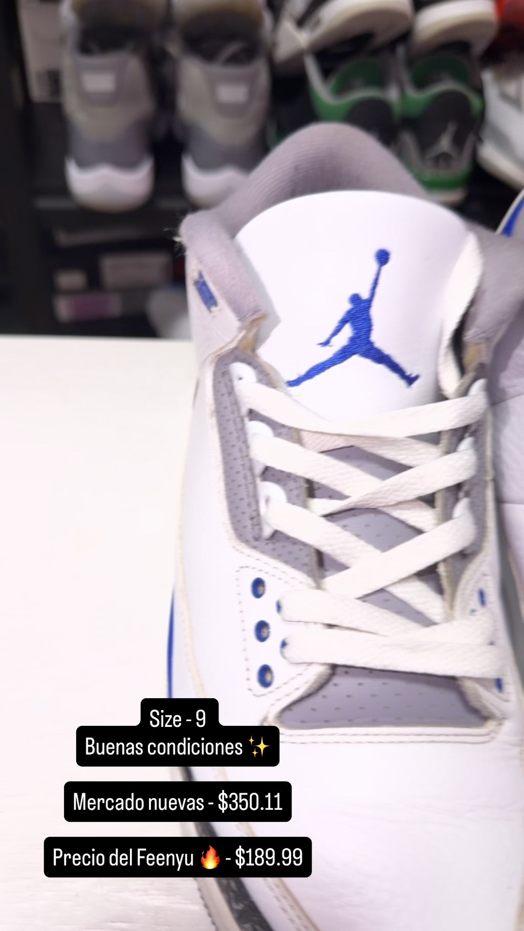 Air Jordan 3 Retro 'Racer Blue'