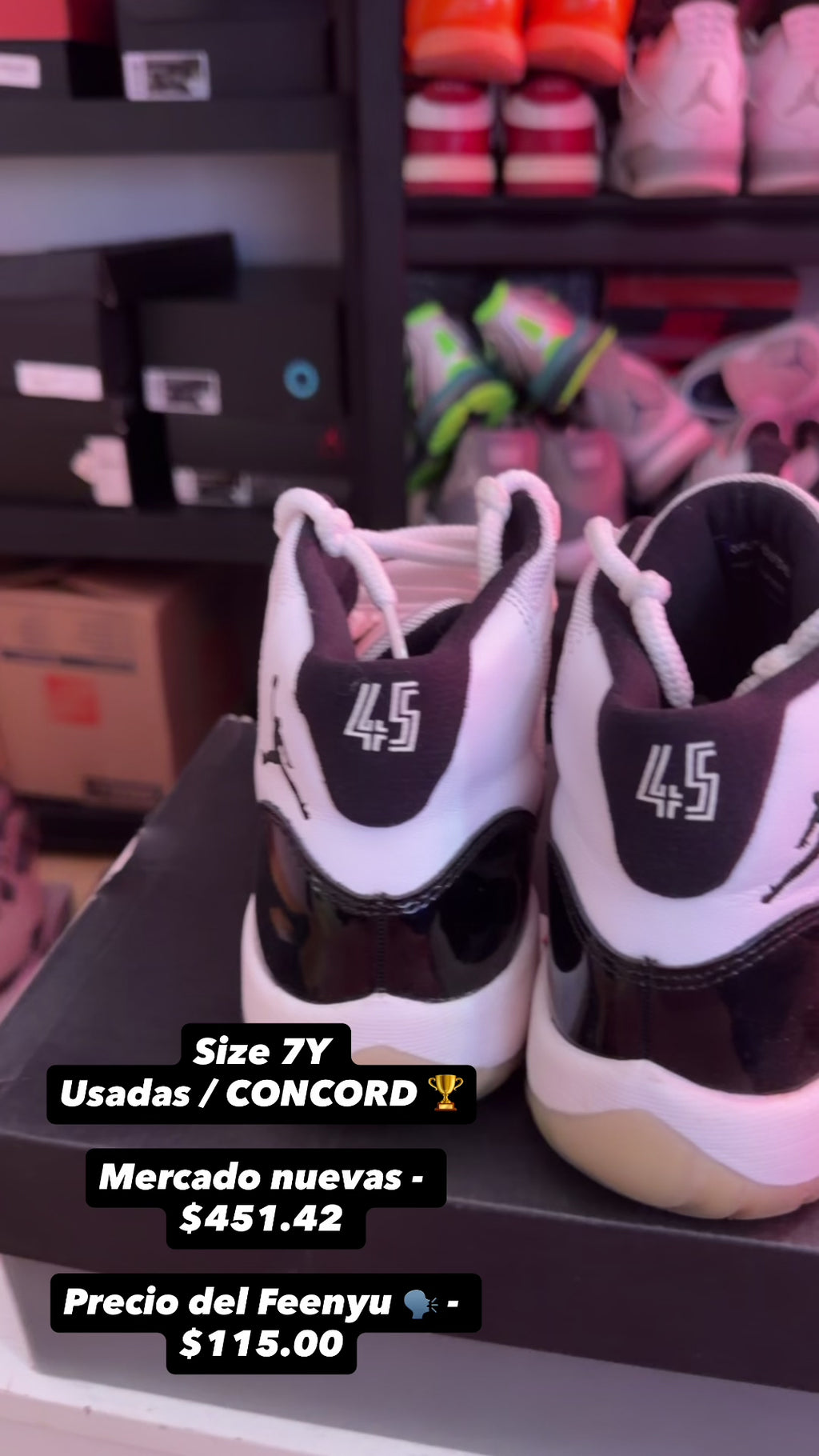 Air Jordan 11 Retro GS 'Concord'