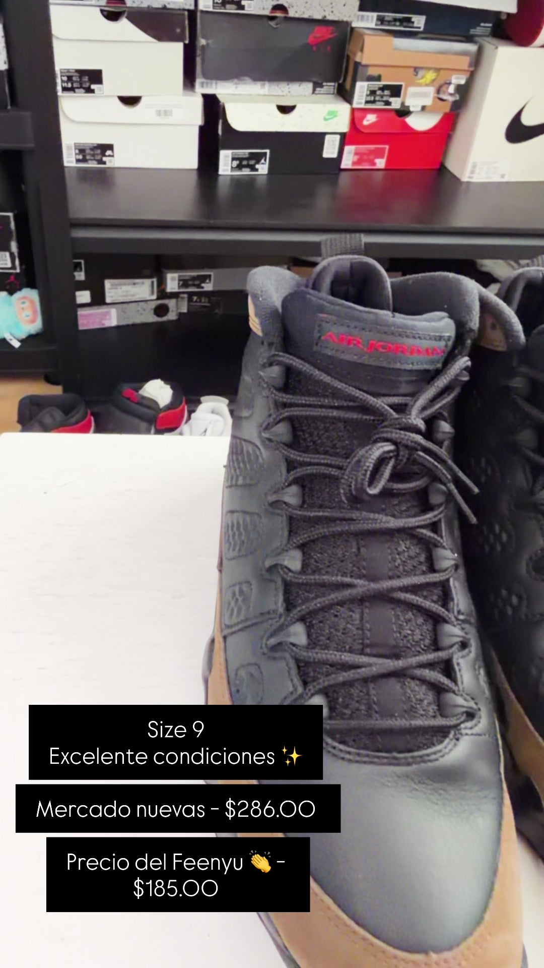 Air Jordan 9 Retro 'Olive' 2024