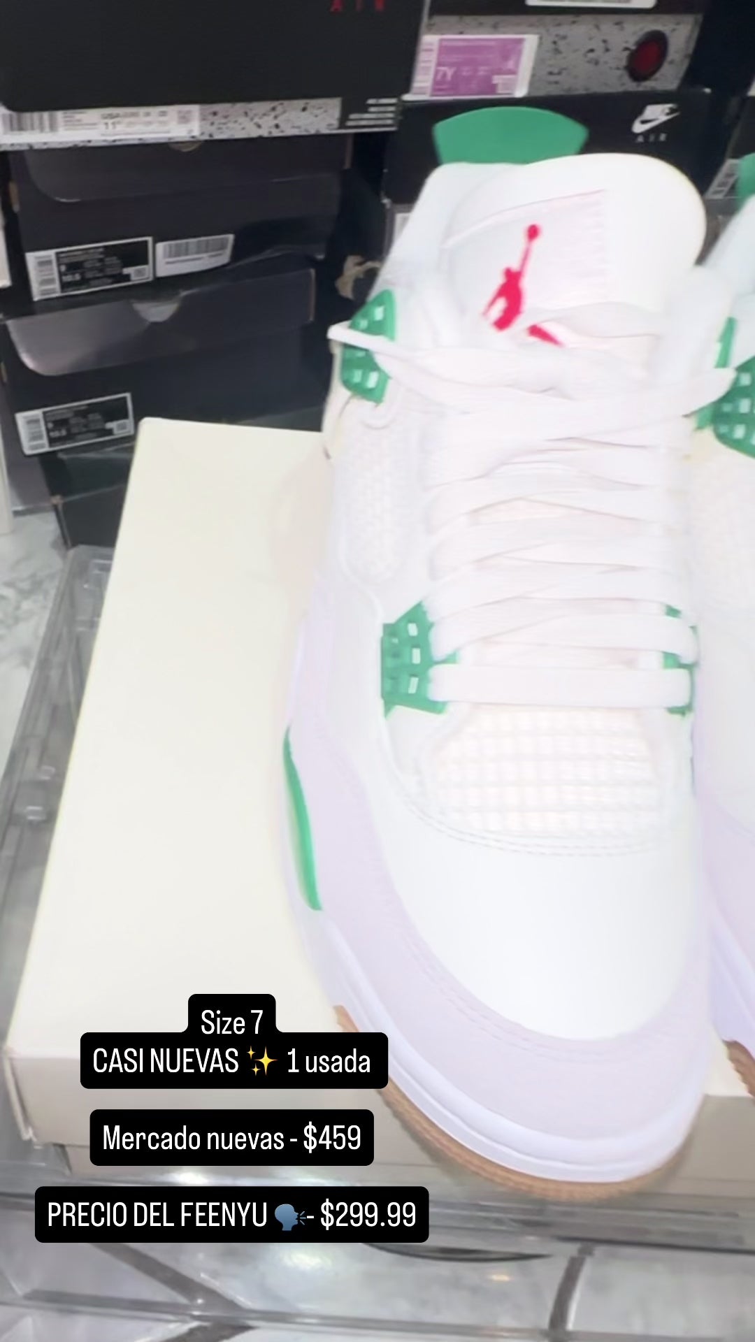 Nike SB x Air Jordan 4 Retro SP 'Pine Green'