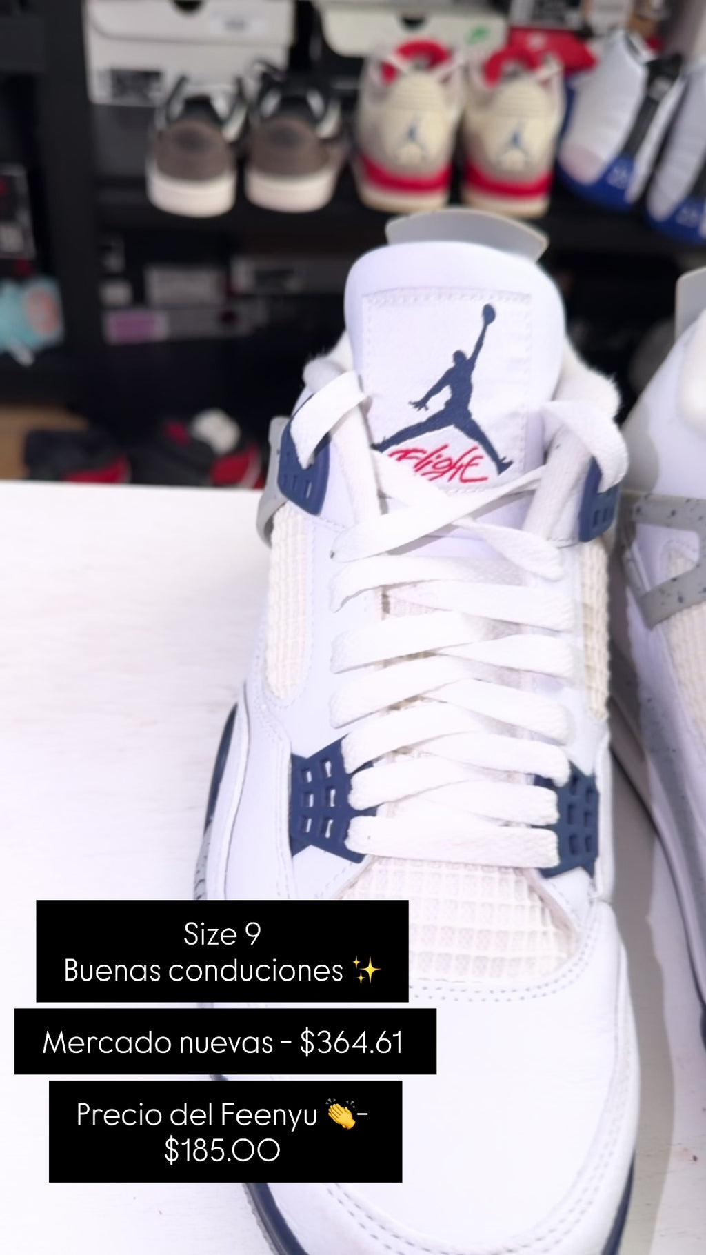 Air Jordan 4 Retro 'Midnight Navy'
