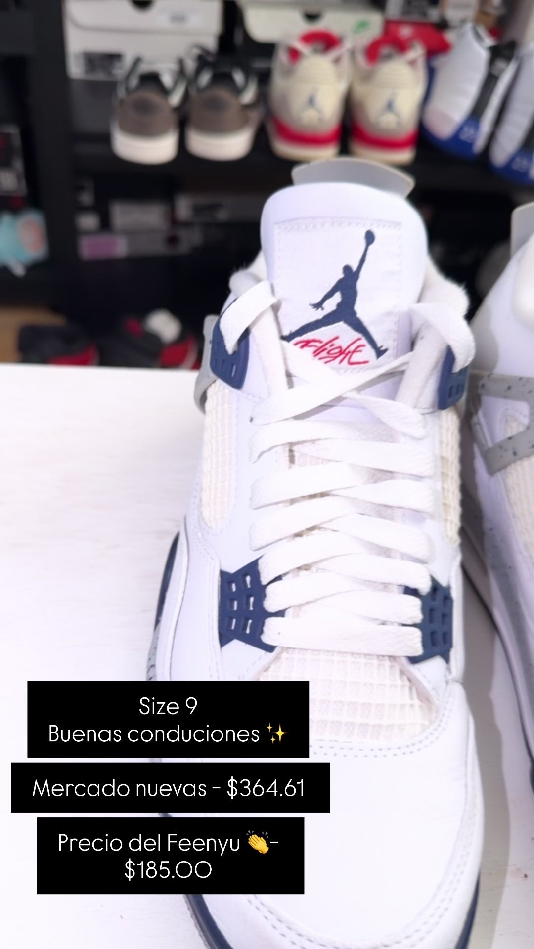 Air Jordan 4 Retro 'Midnight Navy'