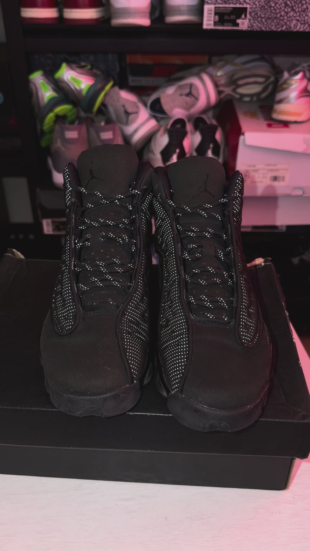 Air Jordan 13 Retro BG 'Black Cat'