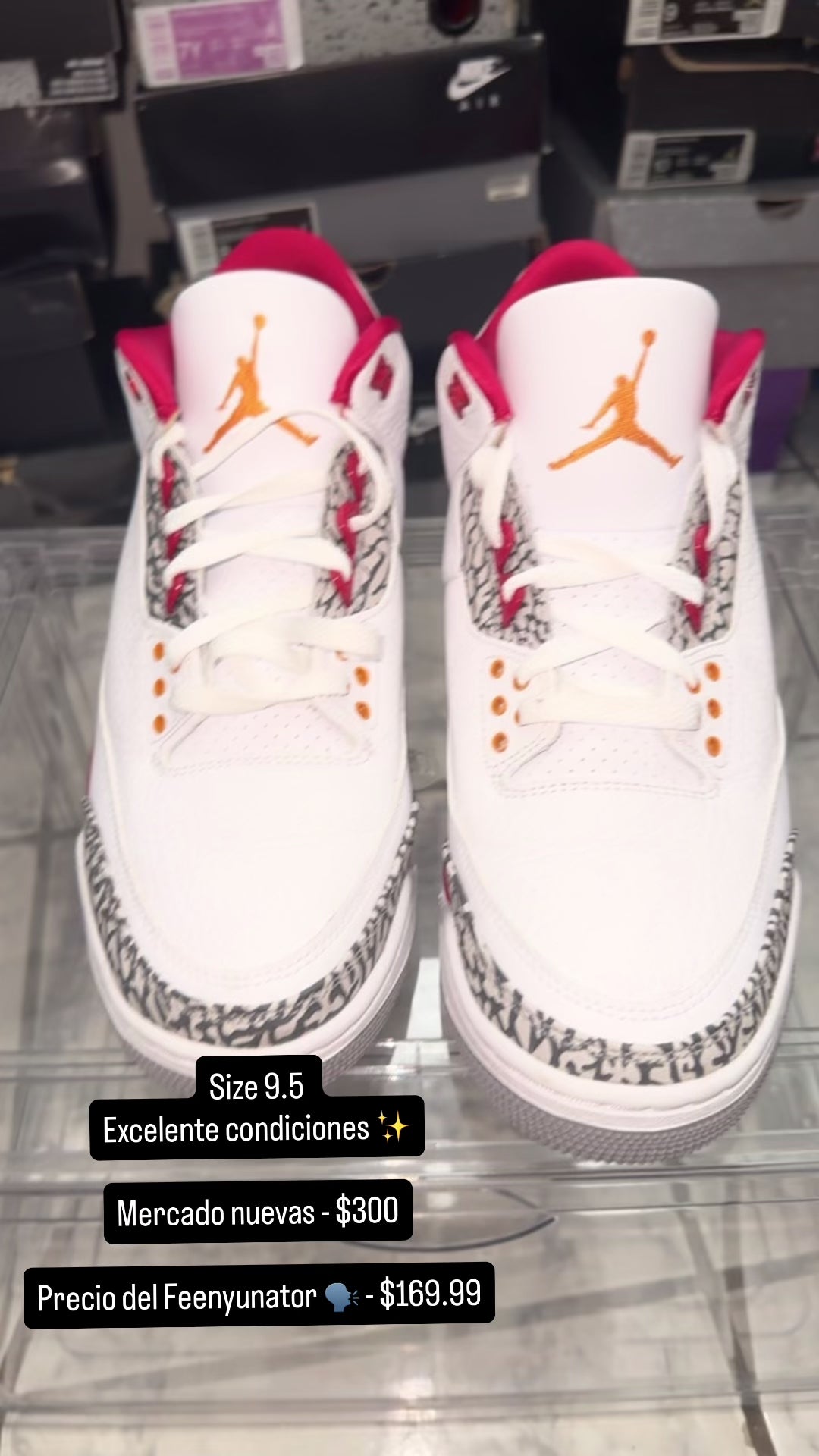Air Jordan 3 Retro 'Cardinal Red'
