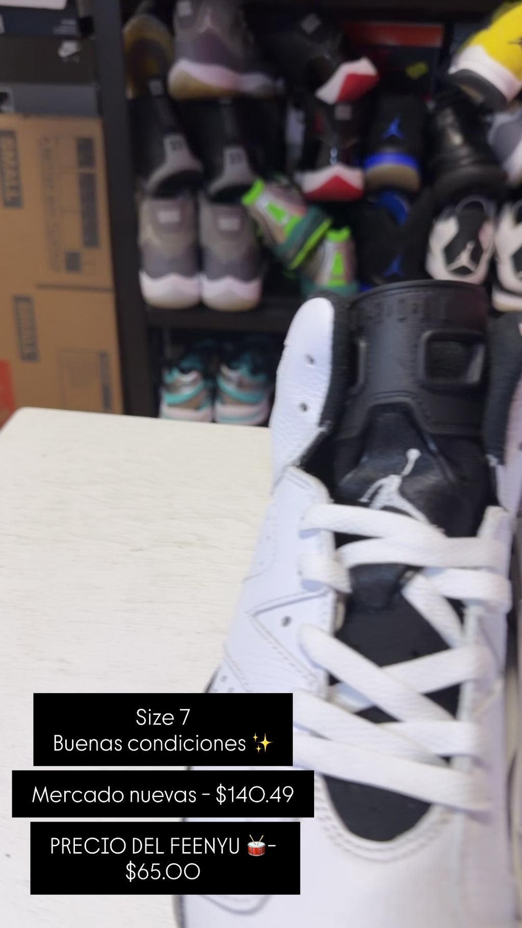 Air Jordan 6 Retro GS 'Reverse Oreo'