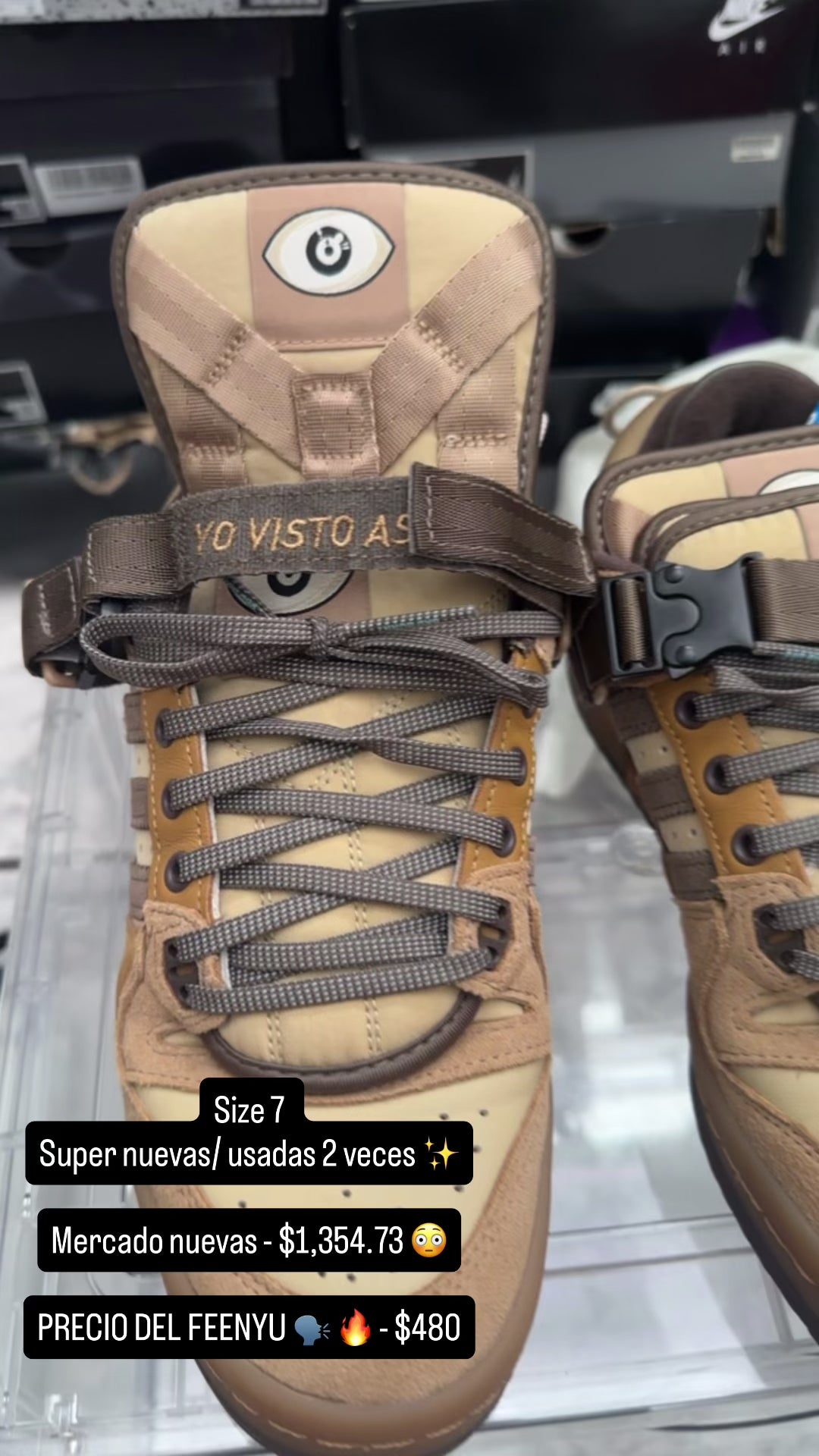 Adidas Bad Bunny x Forum Buckle Low 'The First Cafe'
