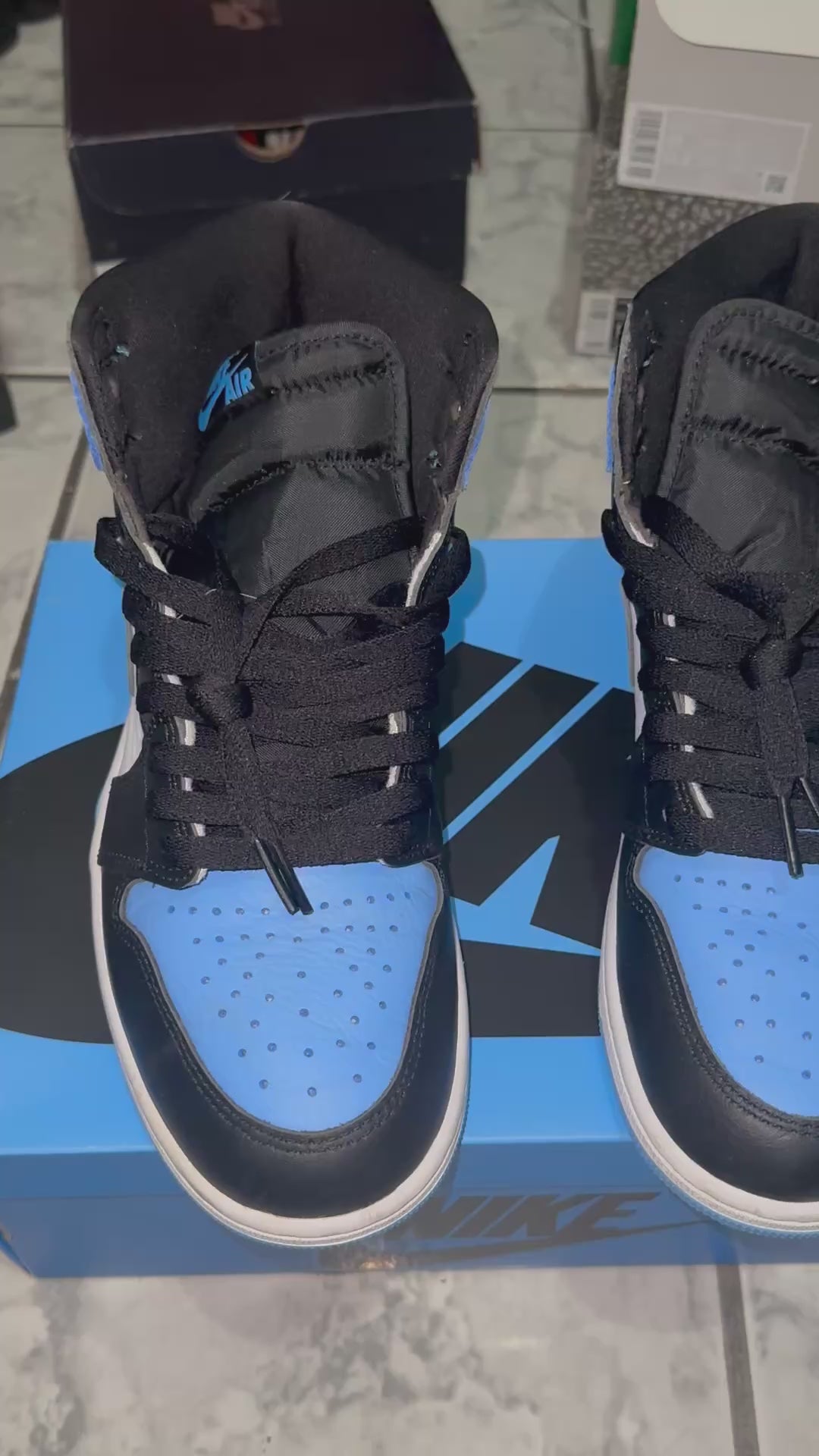 Air Jordan 1 Retro High OG 'UNC Toe'