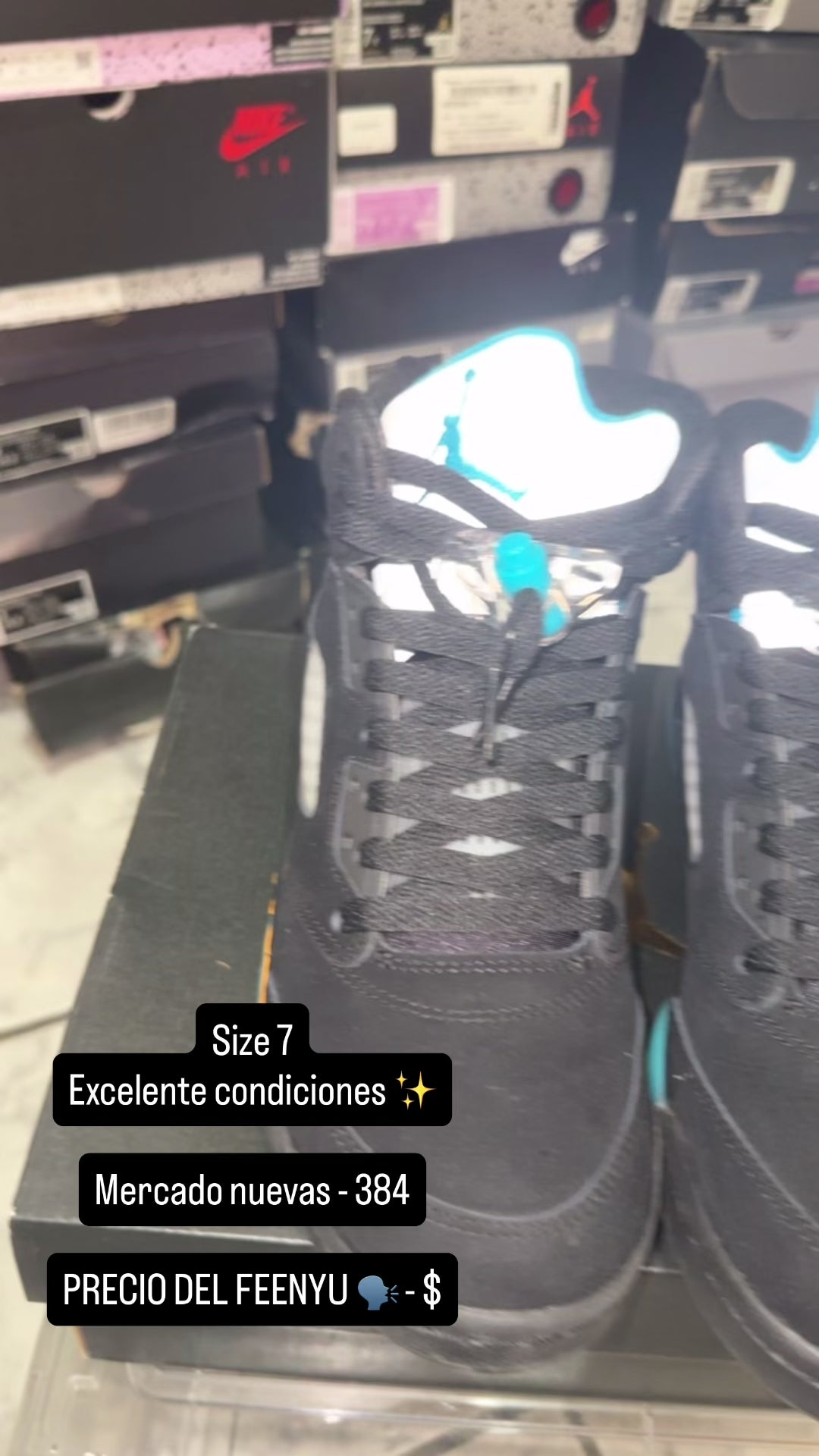 Air Jordan 5 Retro GS 'Aqua'