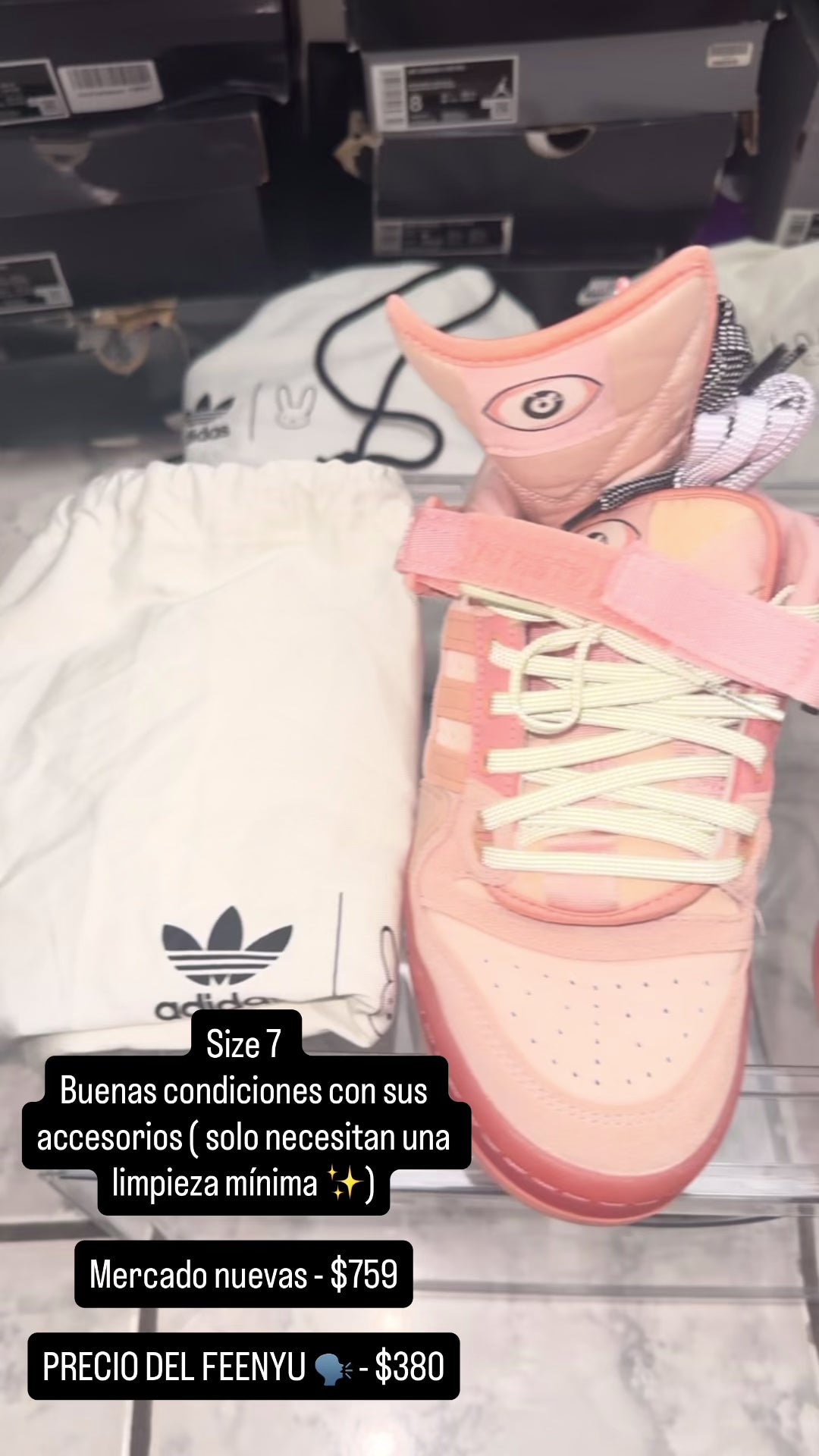 Adidas Bad Bunny x Forum Buckle Low 'Easter Egg'