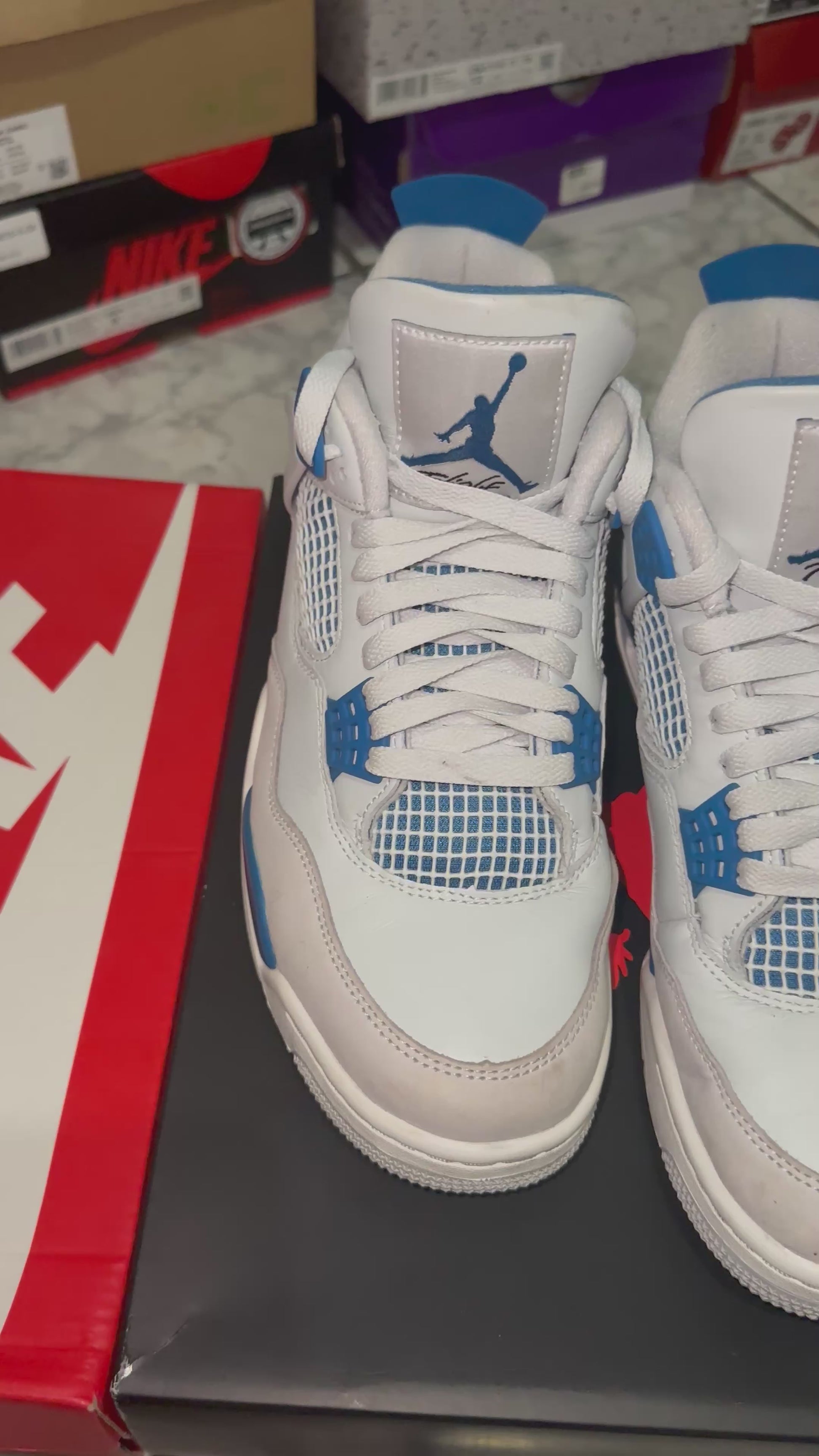 Air Jordan 4 Retro 'Military Blue' 2024