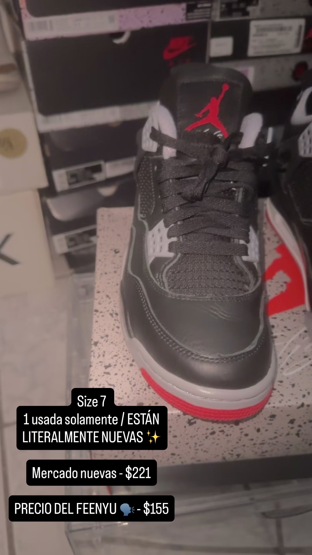 Air Jordan 4 Retro GS 'Bred Reimagined'