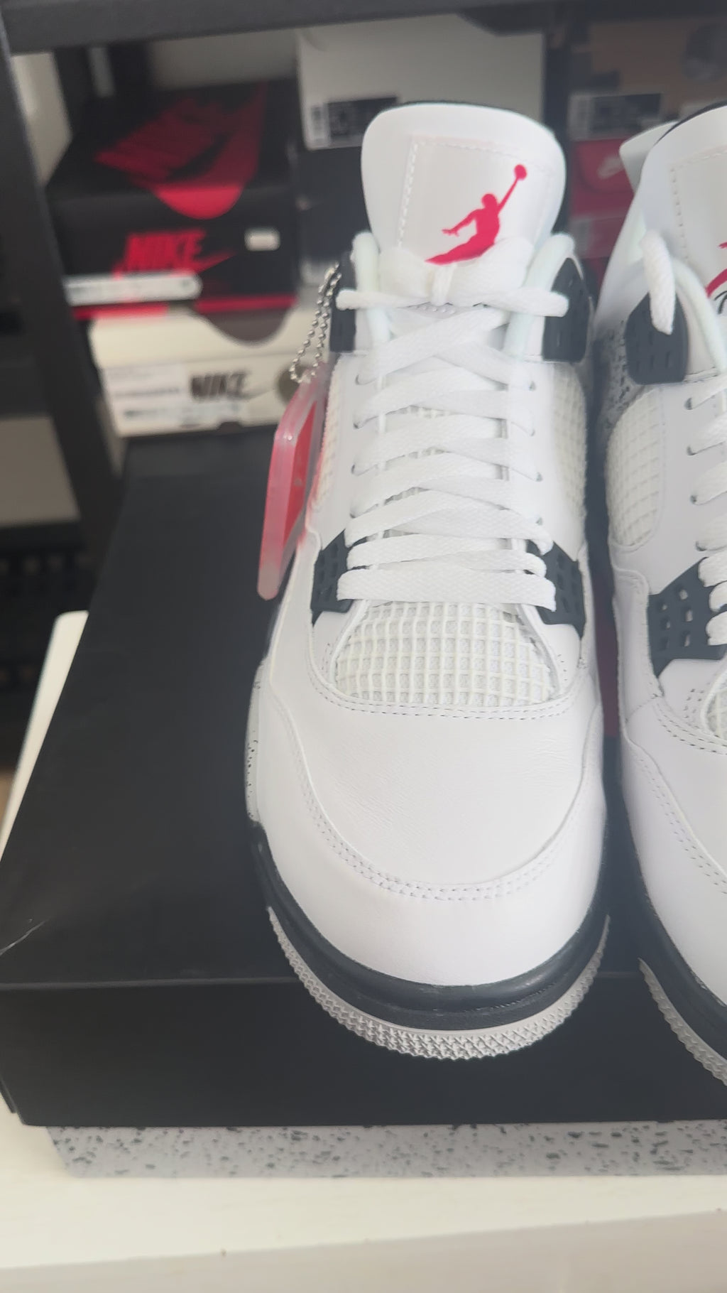 Air Jordan Retro 4 White Cement 2016