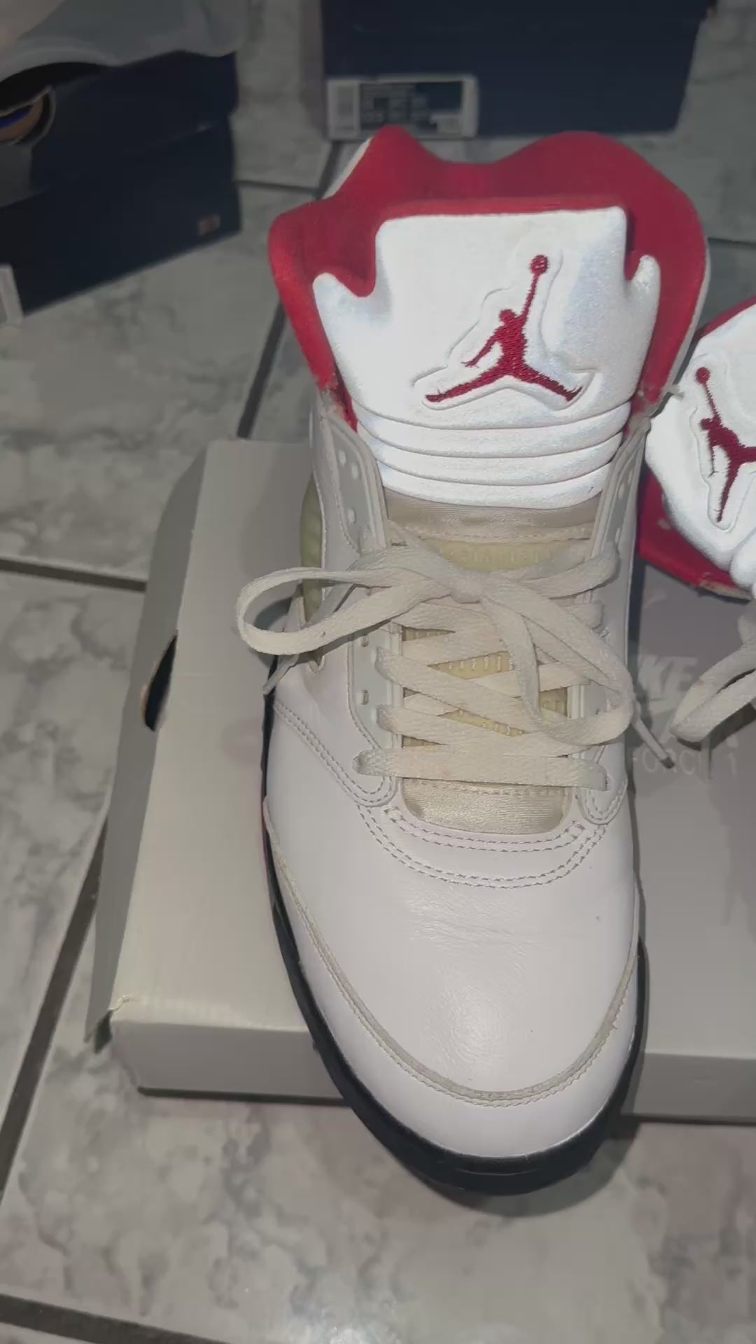 Air Jordan 5 Retro 'White Fire Red' 2020