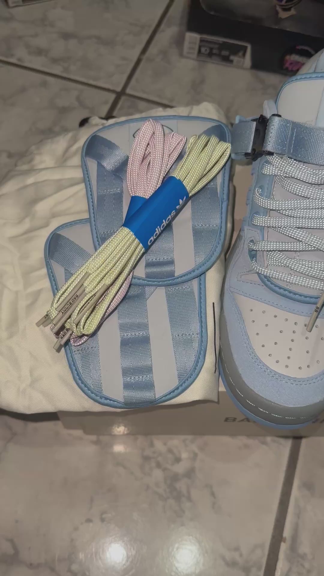 Bad Bunny x Forum Buckle Low 'Blue Tint