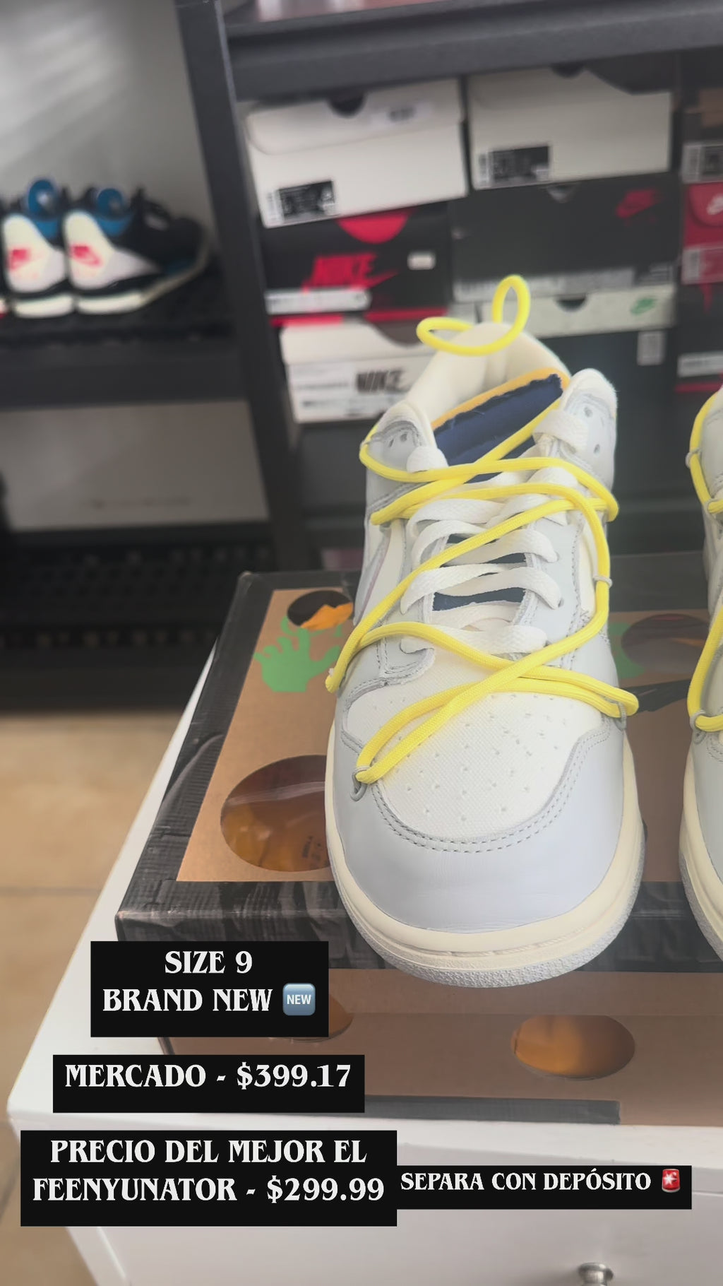 Dunk OFF White lot 27'